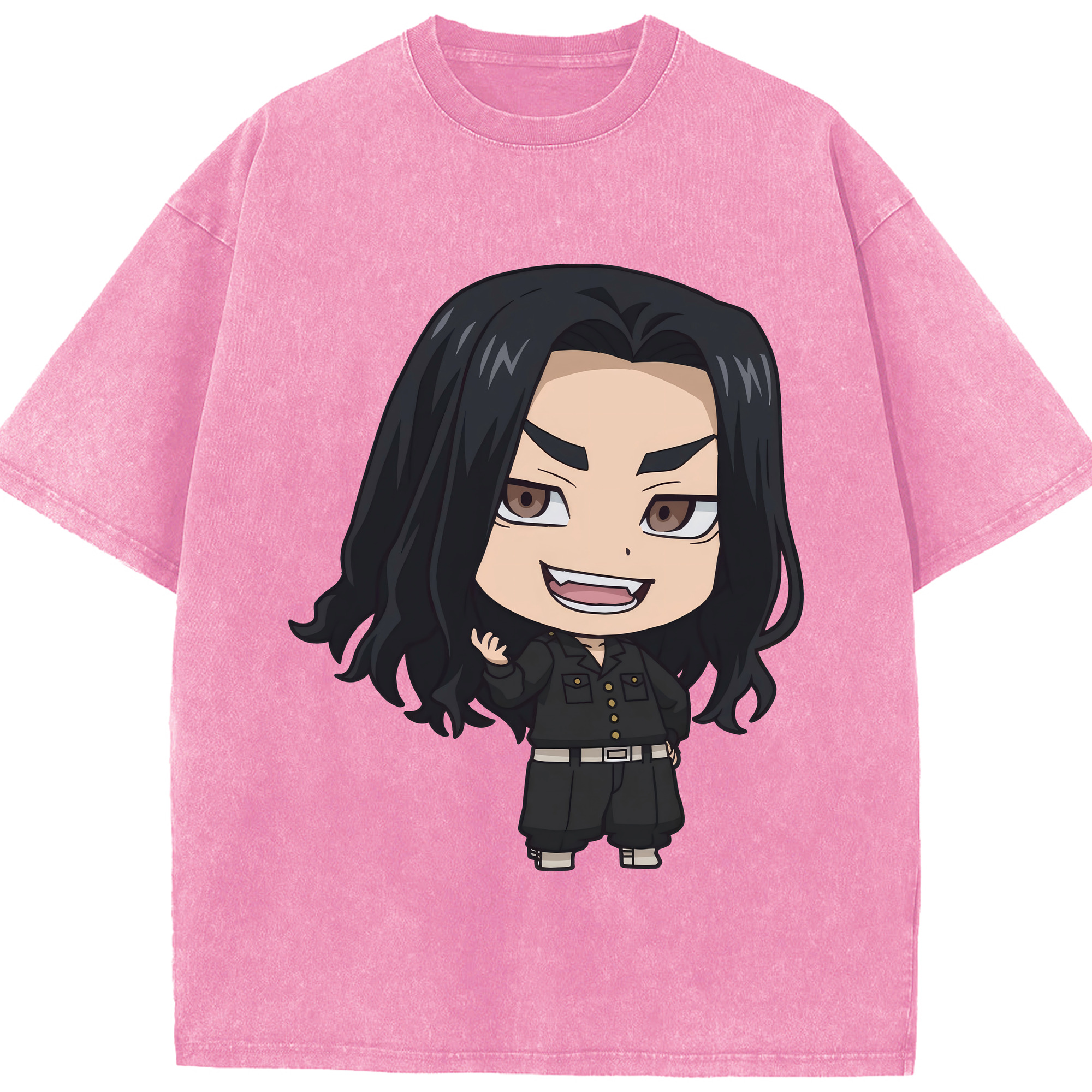 （画像用） 東京リベンジャーズ Tokyo Revengers 綿100% ヴィンテージ風 半袖Tシャツ（フロントプリント）